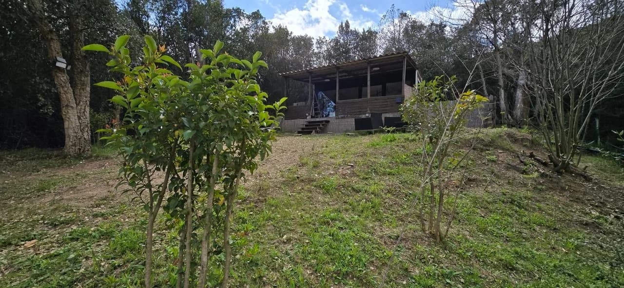 Vue extérieure de la villa U San Francescu à Volpajola